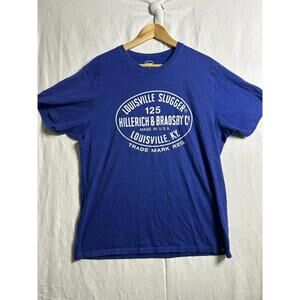 ’47 Brand Louisville Slugger Graphic T‑Shirt XL Blue Baseball Tee